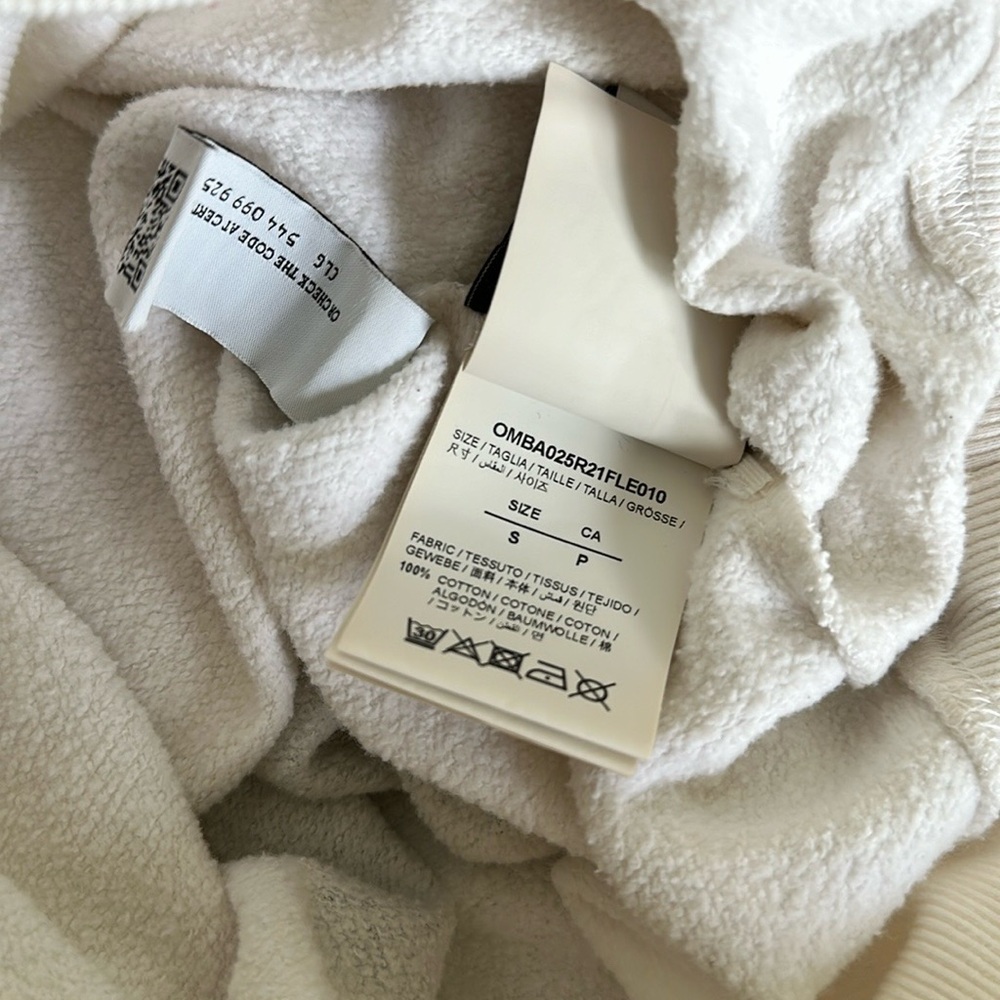 off white crew neck - Picture 4 of 9
